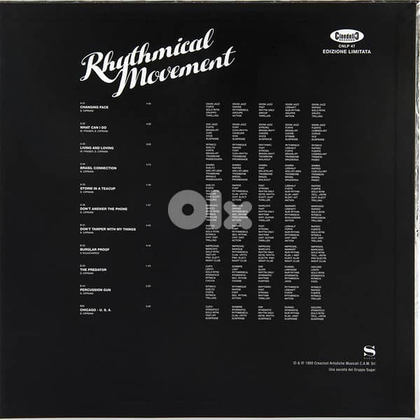 Rhythmical Movement ( RARE LP, Limited Edition ) 1