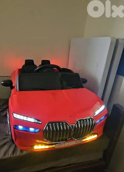 12V Kids Electric BMW Red – 2 Seater – Remote Control