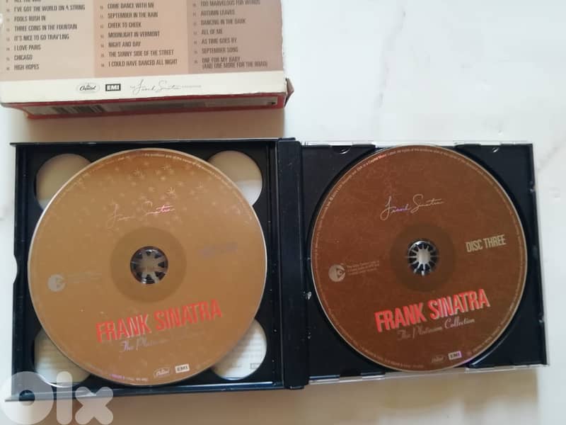 Frank Sinatra ‎3 CDs The Platinum Collection 1