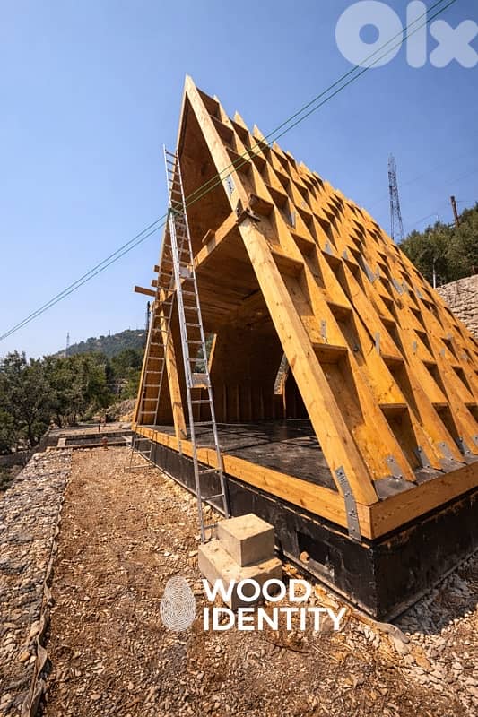 A Frame Wooden Houses 1