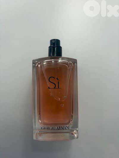 tester Si giorgio armani