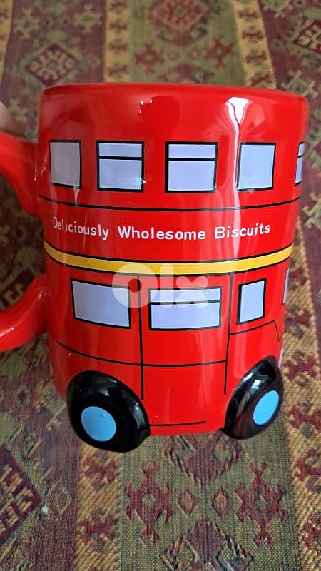 London bus ceramic mugs 2