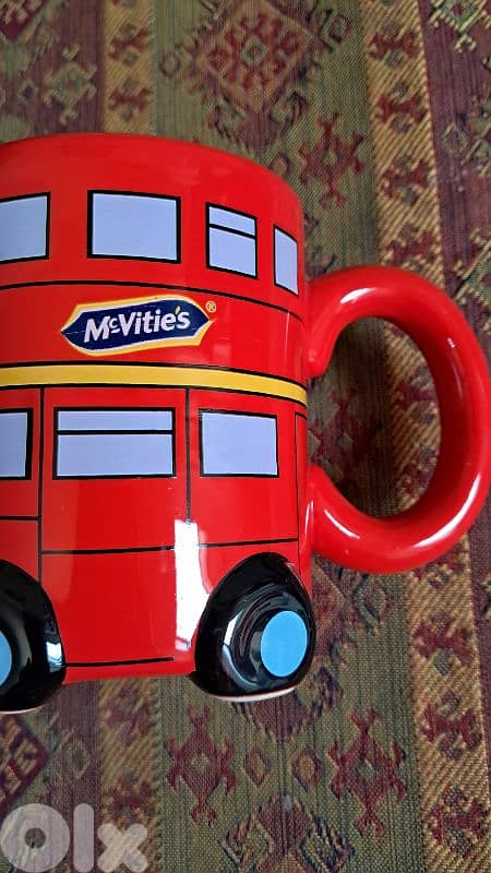 London bus ceramic mugs 3