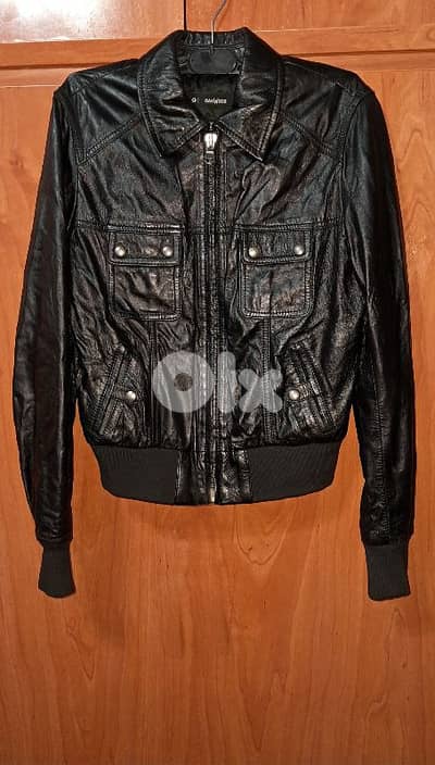 Genuine leather jacket for women