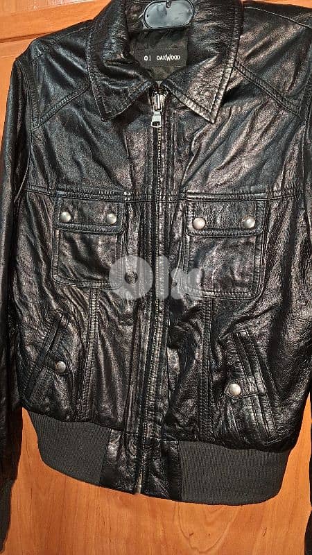Genuine leather jacket for women 2