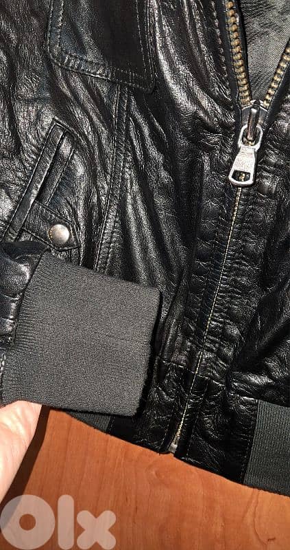 Genuine leather jacket for women 4