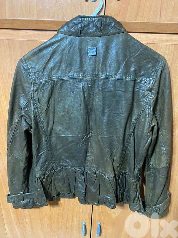 Genuine leather jacket for women 4