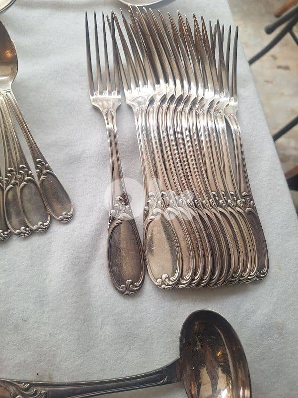 cutlery set argenta Germany 64 pieces silver plated 2