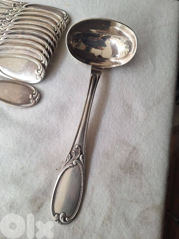 cutlery set argenta Germany 64 pieces silver plated 7