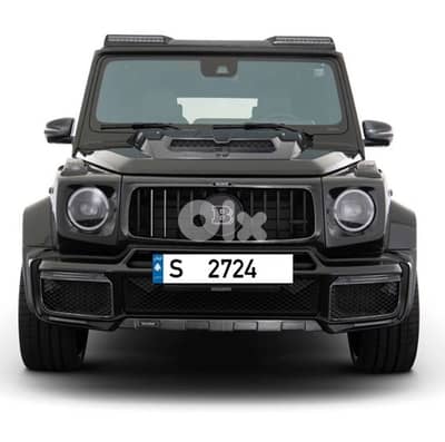 رقم سيارة مميز  للبيع S 2724