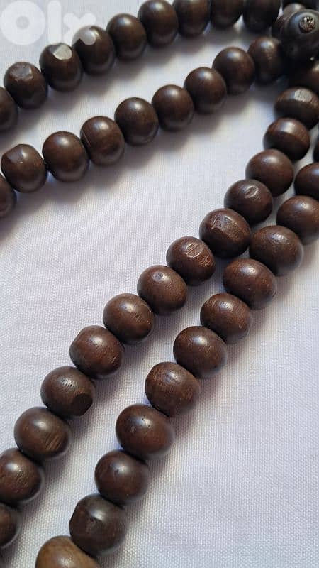 1970 large Tamarind wood tasbih 1