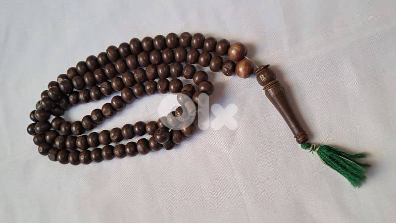 1970 large Tamarind wood tasbih 3