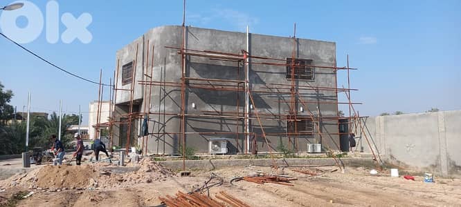 واجهات اسمنتية بديل الحجر