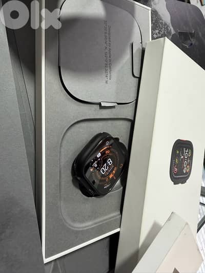 apple watch ultra 2 black edition battery  100%