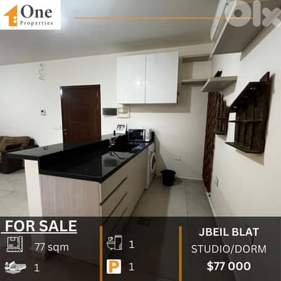 STUDIO/DORM FOR SALE IN BLAT JBEIL (NEAR LAU)