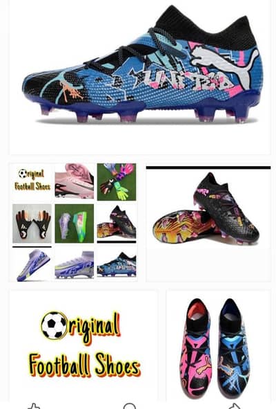 football shoes original nike w adidas w puma اسبدرينات كرة قدم ٦