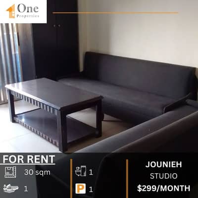 STUDIO APARTMENT FOR RENT IN JOUNIEH