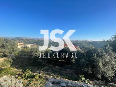 L13719 - 1,100 SQM Land for Sale In Deir Al Qamar With A Green View