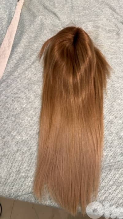 باروكة شعر طبيعي طويلة و عبية