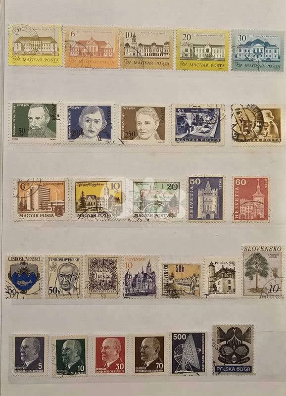 Worldwide Album Collection — +350 Different Stamps 4