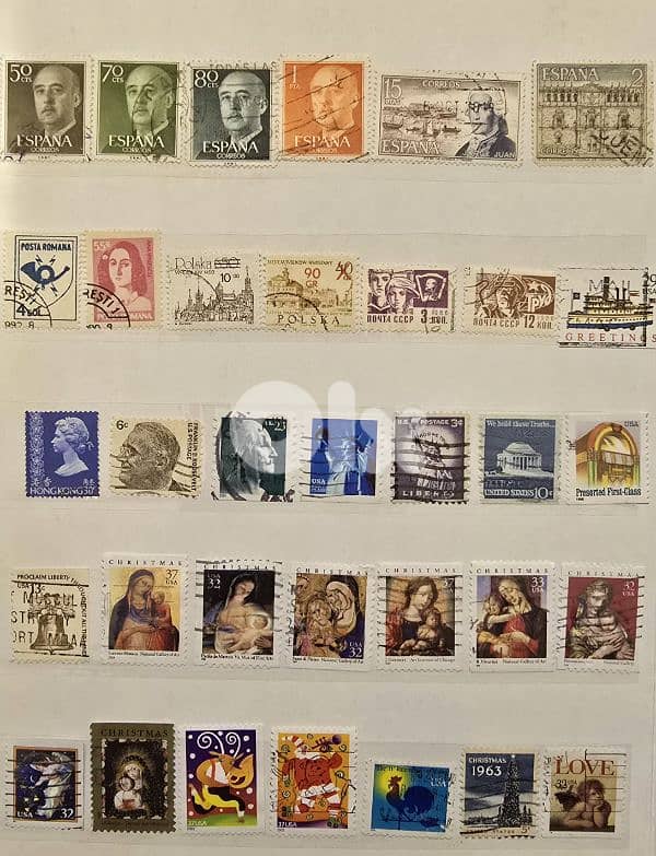 Worldwide Album Collection — +350 Different Stamps 5