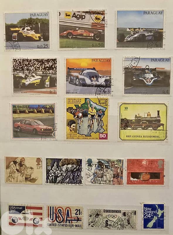 Worldwide Album Collection — +350 Different Stamps 14