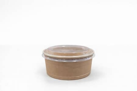 علبة ورقية كرافت مع أغطية شفافة و roll vacuum للبيع