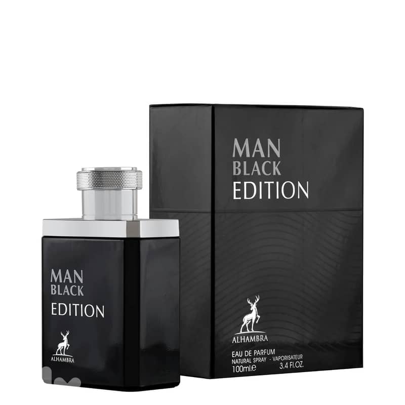 Maison Alhambra Man Black Edition Eau de Parfum 30/100 mL (Unisex ...