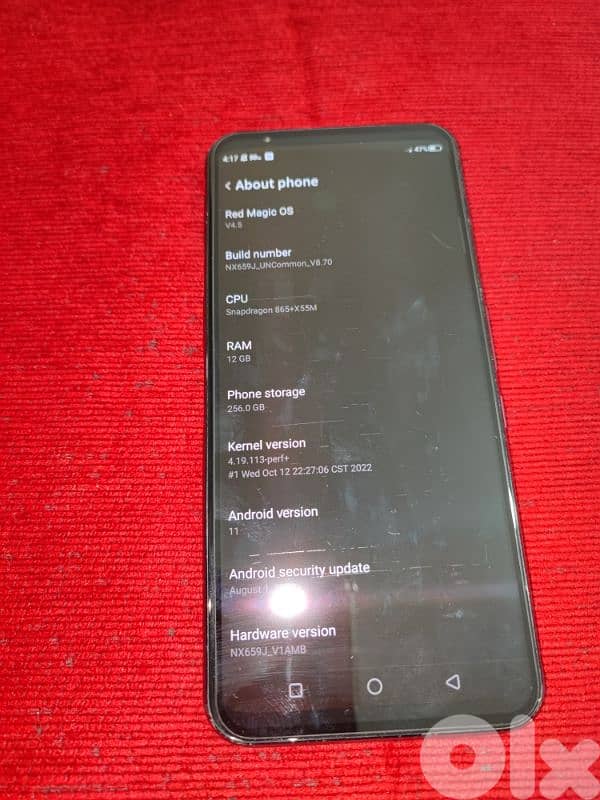 Redmagic 5 256gb like new 4