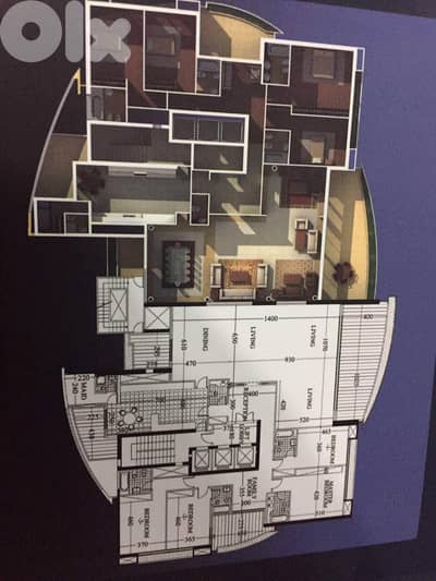 Apartment for sale in Rawcheh/ View/ Pool/Gym