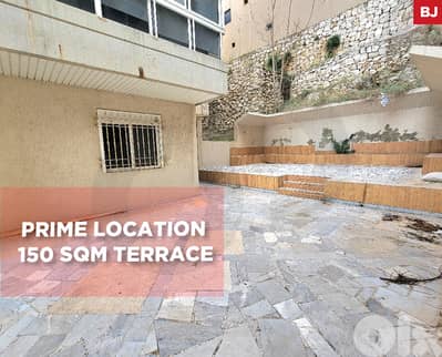 Prime location , 150 SQM Terrace ,Sahel Alma’/ساحل ألما REF#BJ133052