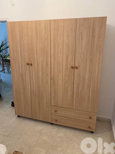 خزانة 4 درف جديدة من المعمل بافضل الاسعار