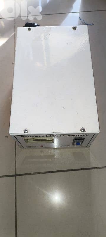 2 Units: Turbo Light Frigo 3000VA Automatic Voltage Regulators 1
