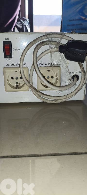 2 Units: Turbo Light Frigo 3000VA Automatic Voltage Regulators 2