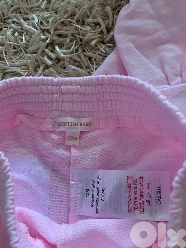 Cute Pink baby pajama 5