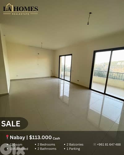 apartment for sale in nabay شقة للبيع في نابيه