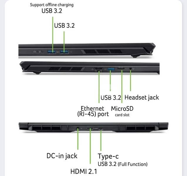 BRAND NEW SEALED ACER NITRO V16 CORE 7 240H WITH RTX 5060/ 180HZ 2K 4