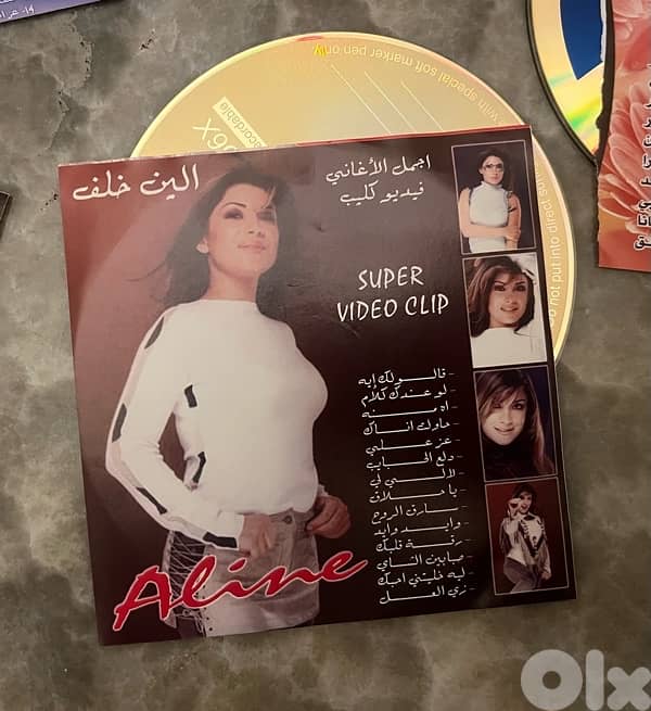 5 cds VCD arabic video clip all for 5 dollars 3