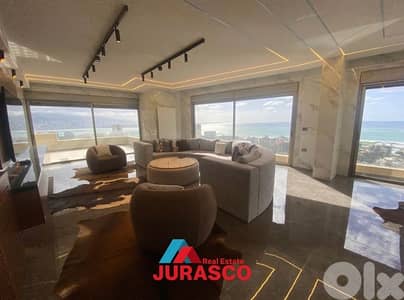 apartment for sale in kfaryassine 270 with sea view/ شقة كفرياسين