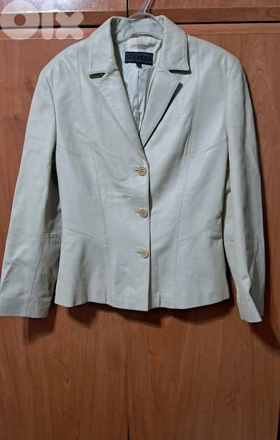 Genuine leather jacket for women