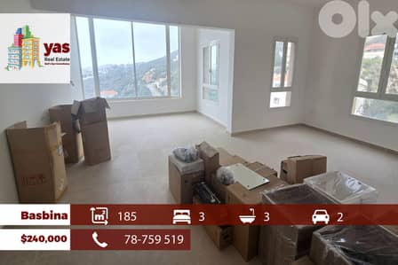 Basbina/Batroun 185m2 | New | Sea & Mountain View | RMK