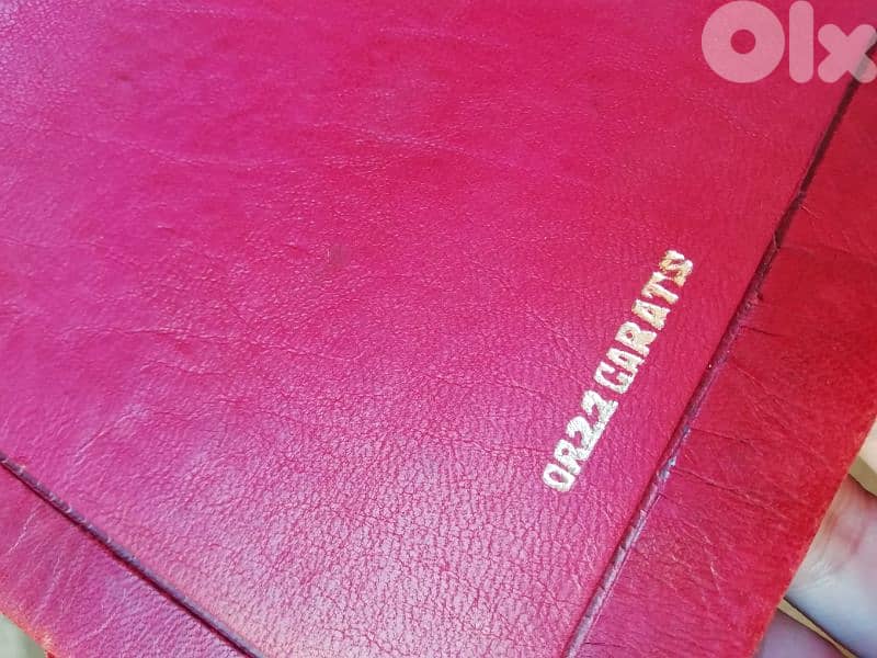 1970 genuine leather file from Morocco 3