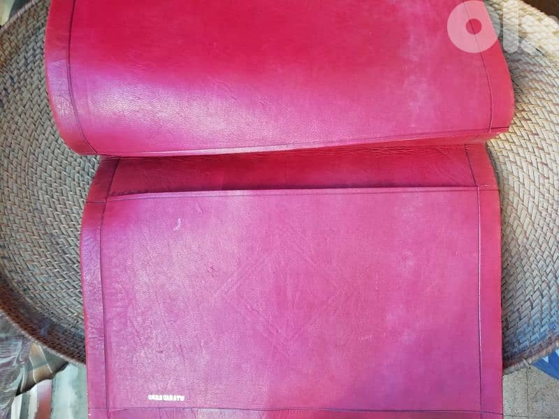 1970 genuine leather file from Morocco 4