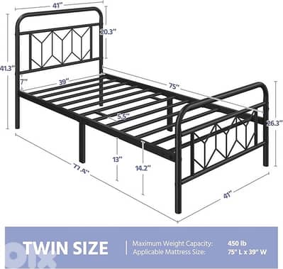 Bed Frames Metal Platform Bed