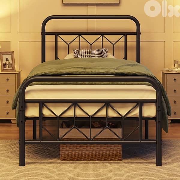 Bed Frames Metal Platform Bed 1