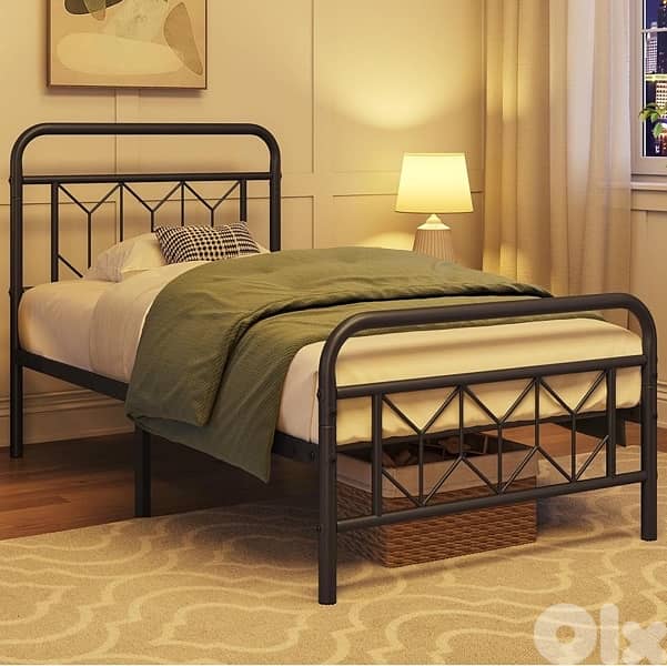 Bed Frames Metal Platform Bed 2