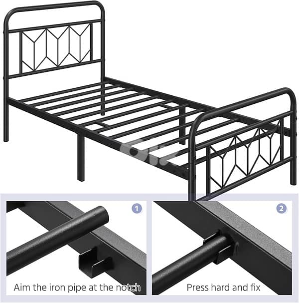 Bed Frames Metal Platform Bed 3