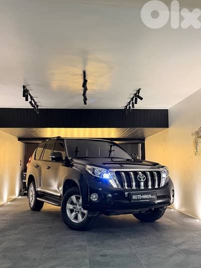 2015 TOYOTA PRADO TX-L V6 AWD  “BUMC” Source ONE OWNER Blk / Blk