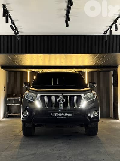 2015 TOYOTA PRADO TX-L V6 AWD  “BUMC” Source ONE OWNER Blk / Blk