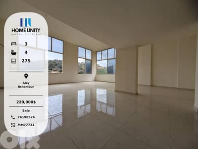 apartment for sale in bchamoun yahudeye